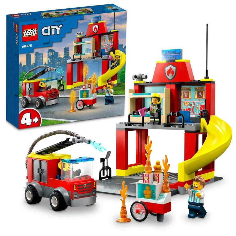 LEGO CITY ITFAIYE MERKEZI VE ITFAIYE KAMYONU 60375 Diğer LSC60375