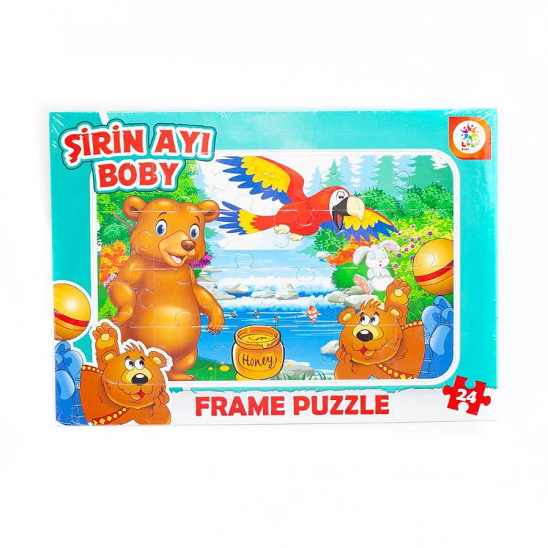 FRAME PUZZLE 24 PARCA AYI AILESI Diğer SF AY