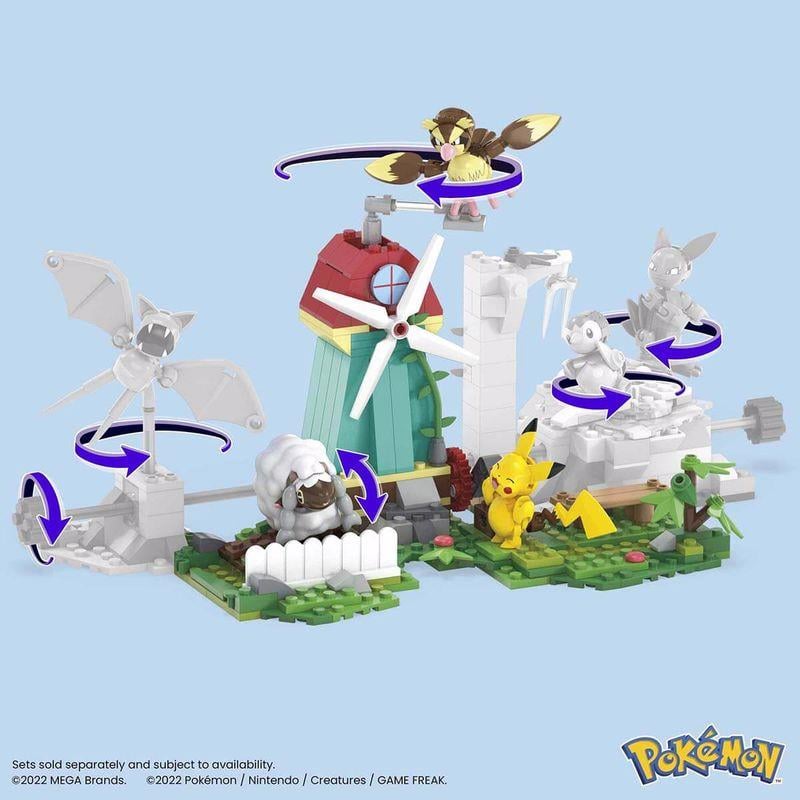 MEGA Pokemon Yel Değirmeni Kasabası Seti HKT21 Mattel HKT21