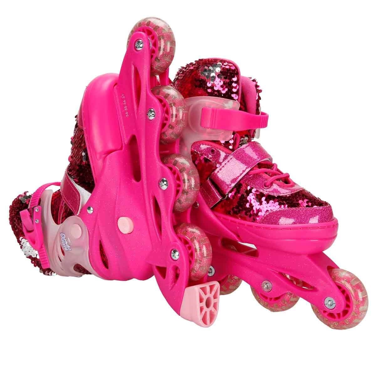 SUNMAN RISING SPORTS INLINE 4 TEKER PATEN PEMBE PAYETLI 34-37 Diğer S00003058