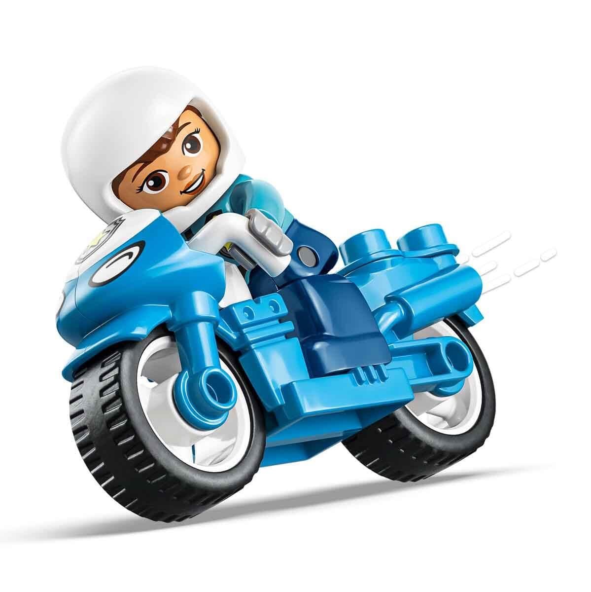 LEGO DUPLO KASABASI MAVI POLIS MOTOSIKLETI 10471 Diğer LED10471