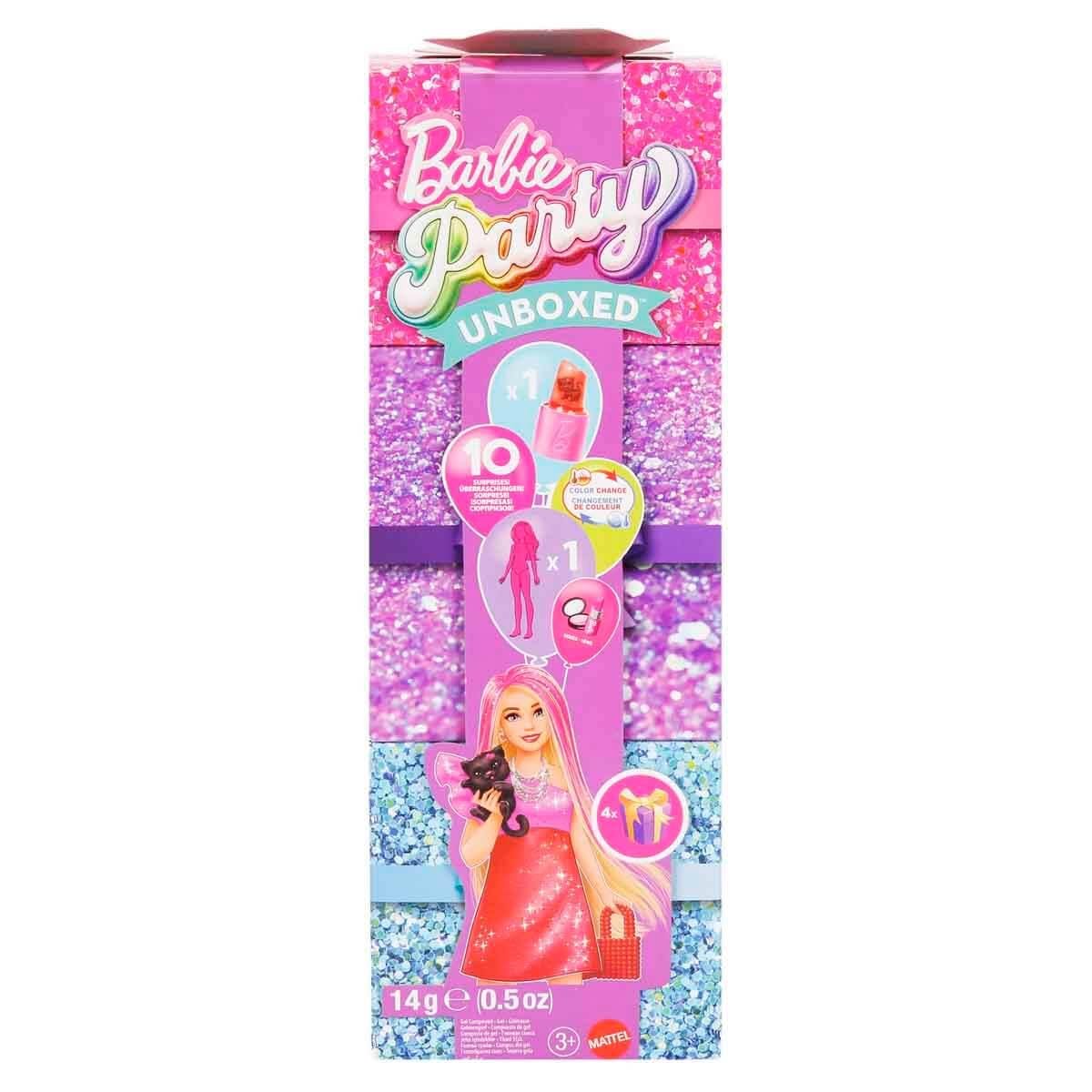 BARBIE UNBOXED GLAM PARTY SERISI KIRMIZI ISILTILI BEBEK JFG68-JFY68 Diğer JFY68