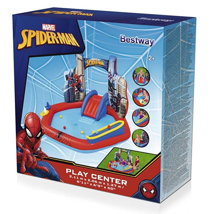 Bestway Marvel Spiderman Şişme Oyun Alanı 211 x 206 x 127 98793 Bestway BW98793