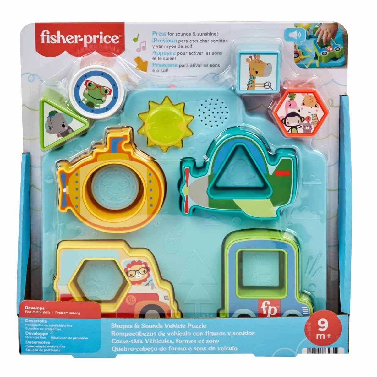 FISHER PRICE SESLI VE ISIKLI ARABALAR PUZZLE HRP31 Diğer HRP31