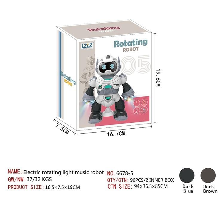 CTOY Işıklı ve Sesli Dans Eden Robot 6678 5 CEREN CTOY 6678 5