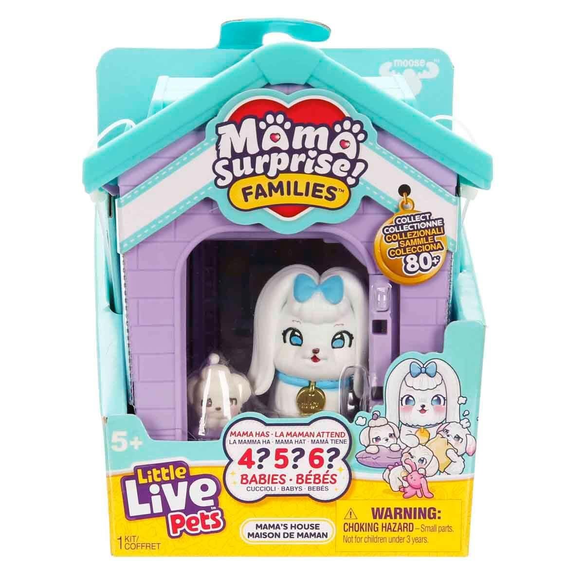 LITTLE LIVE PETS LIVE PETS MAMA SURPRISE FAMILIES HOUSE WITH MALTESE LP306000 Diğer LP306000 M