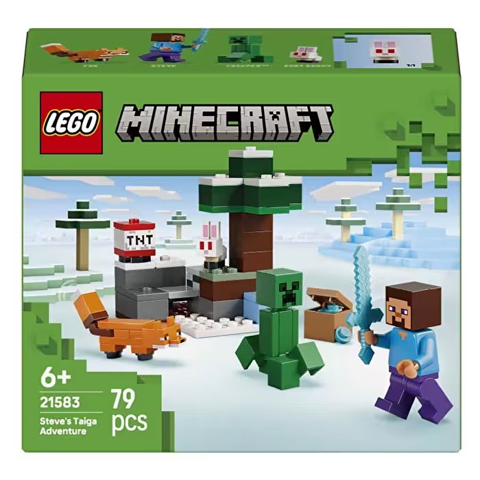 LEGO MINECRAFT STEVE’IN TAYGA MACERASI 21583 Diğer LMN21583