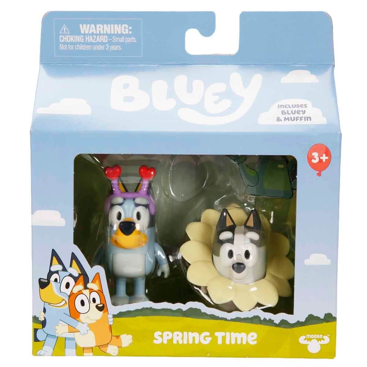 BLUEY SPRING TIME BLUEY & MUFFIN MINI FIGURE 2-PACK 18912-18913 Diğer BLUEY 18913