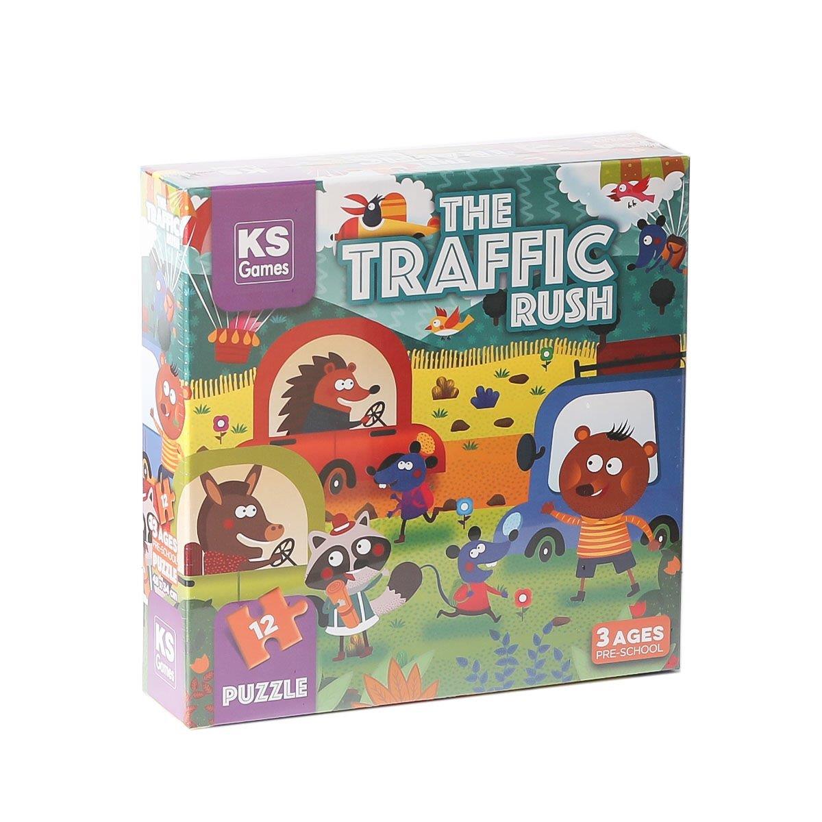 THE TRAFFIC RUSH PRE-SCHOOL PUZZLE Diğer PRS 32702