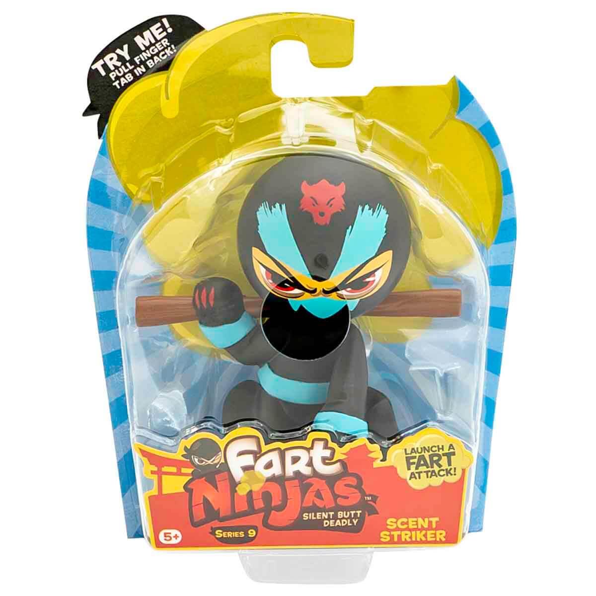 FART NINJAS GAZ CIKARAN SENSORLU FIGUR S9 FAN02001 - SCENT STRIKER Diğer FAN02001 SCS