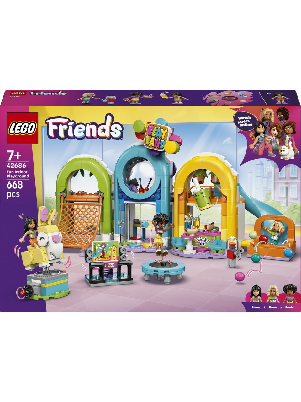 LEGO Friends Eğlenceli Kapalı Oyun Parkı 42686 Diğer LGF42686