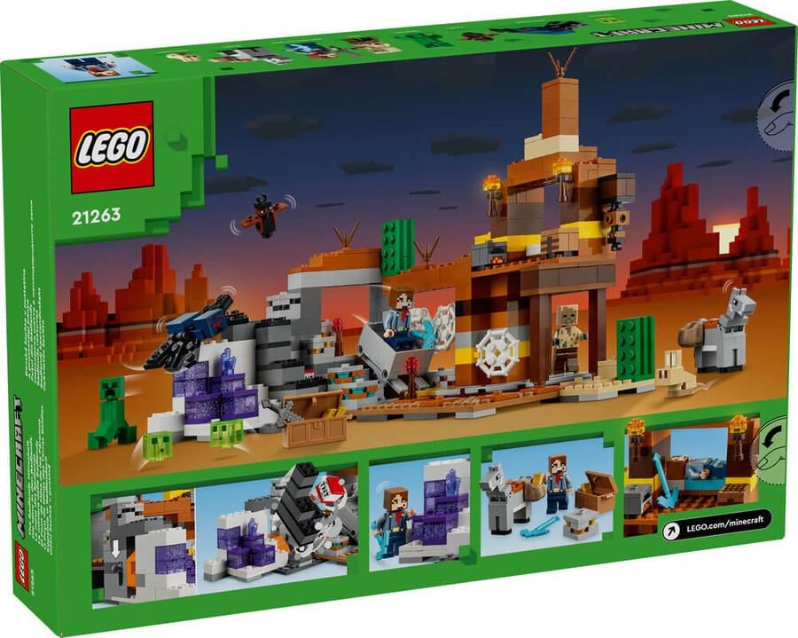 LEGO Minecraft Çorak Arazi Maden Kuyusu 21263 Lego LMN21263