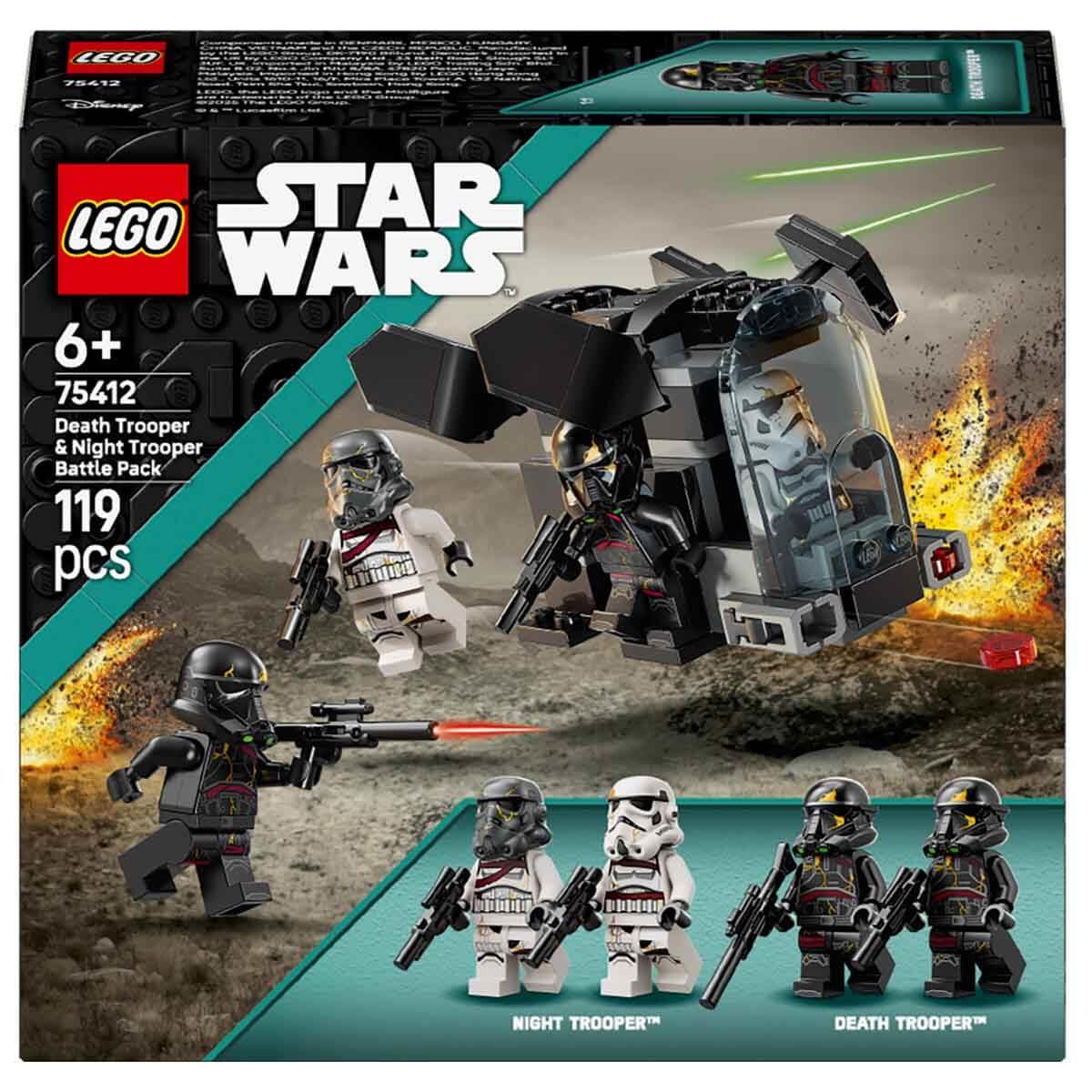 LEGO STAR WARS DEATH TROOPER VE NIGHT TROOPER SAVAS PAKETI 75412 Diğer LSW75412