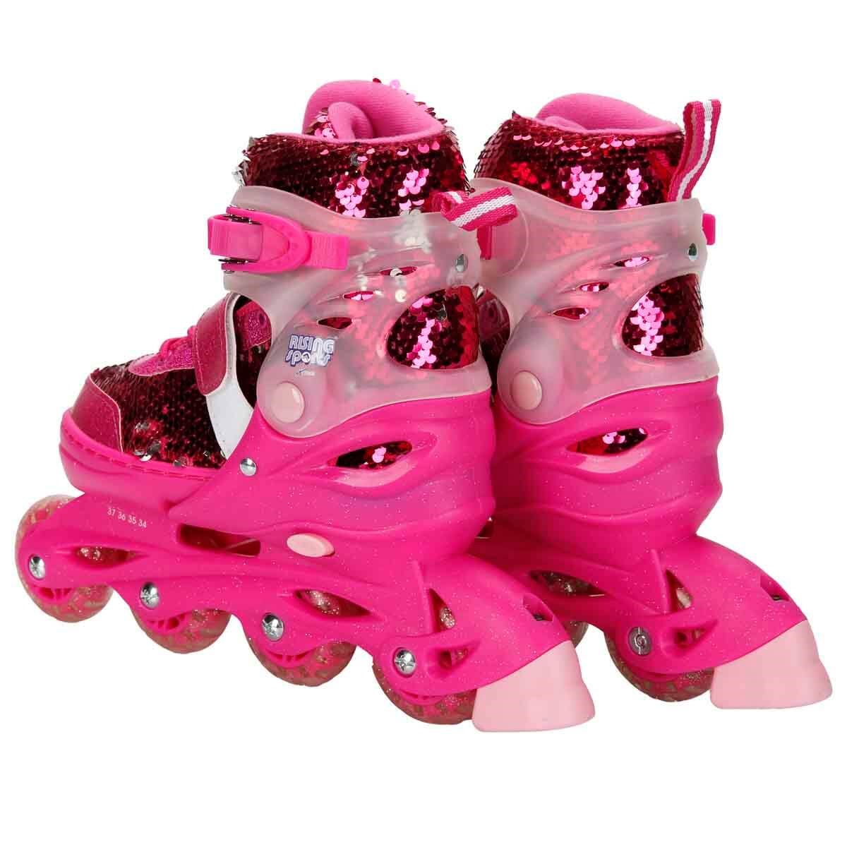 SUNMAN RISING SPORTS INLINE 4 TEKER PATEN PEMBE PAYETLI 34-37 Diğer S00003058