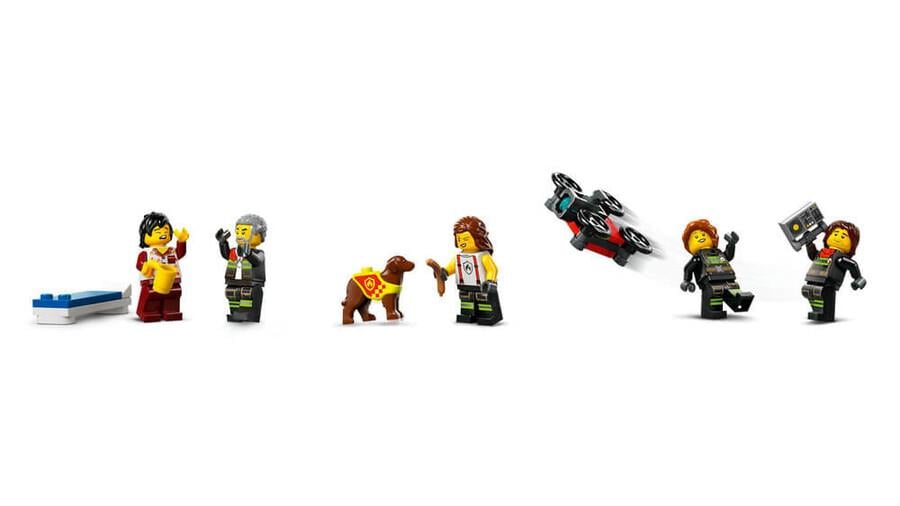 LEGO CITY ITFAIYE KAMYONLU ITFAIYE MERKEZI 60414 Diğer LSC60414