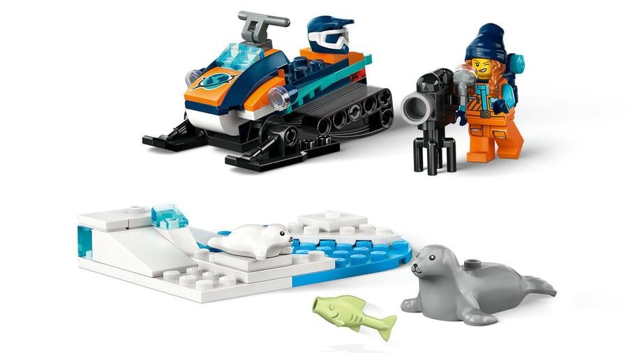 LEGO CITY KUTUP KÂSIFI MOTORLU KIZAGI 60376 Diğer LSC60376