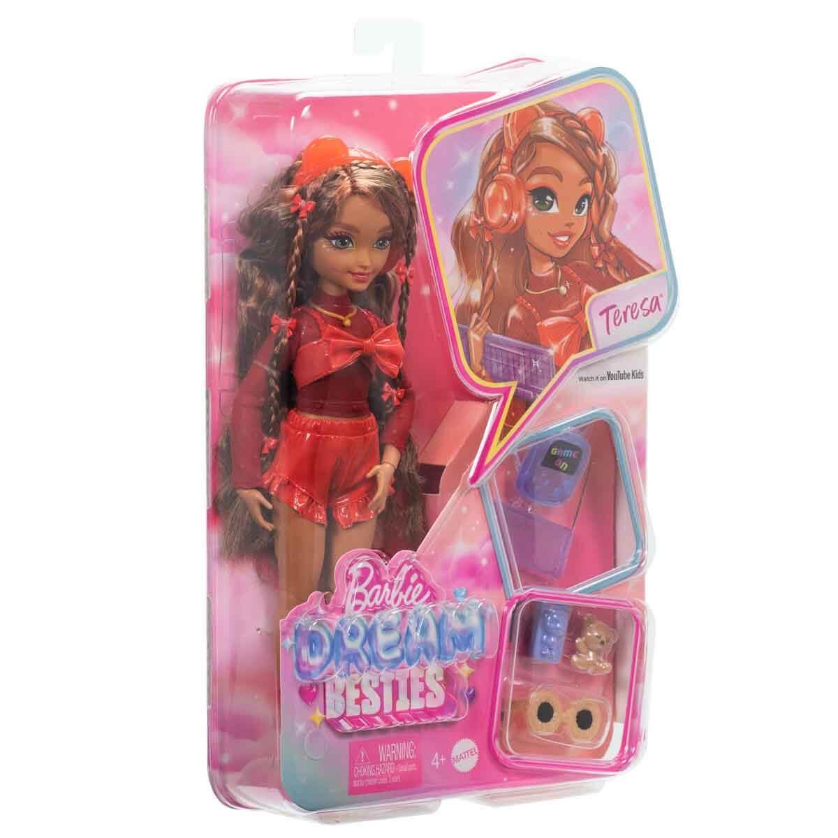 BARBIE DREAM BESTIES TERESA BEBEK VE AKSESUARLARI HYC23 Diğer HYC23