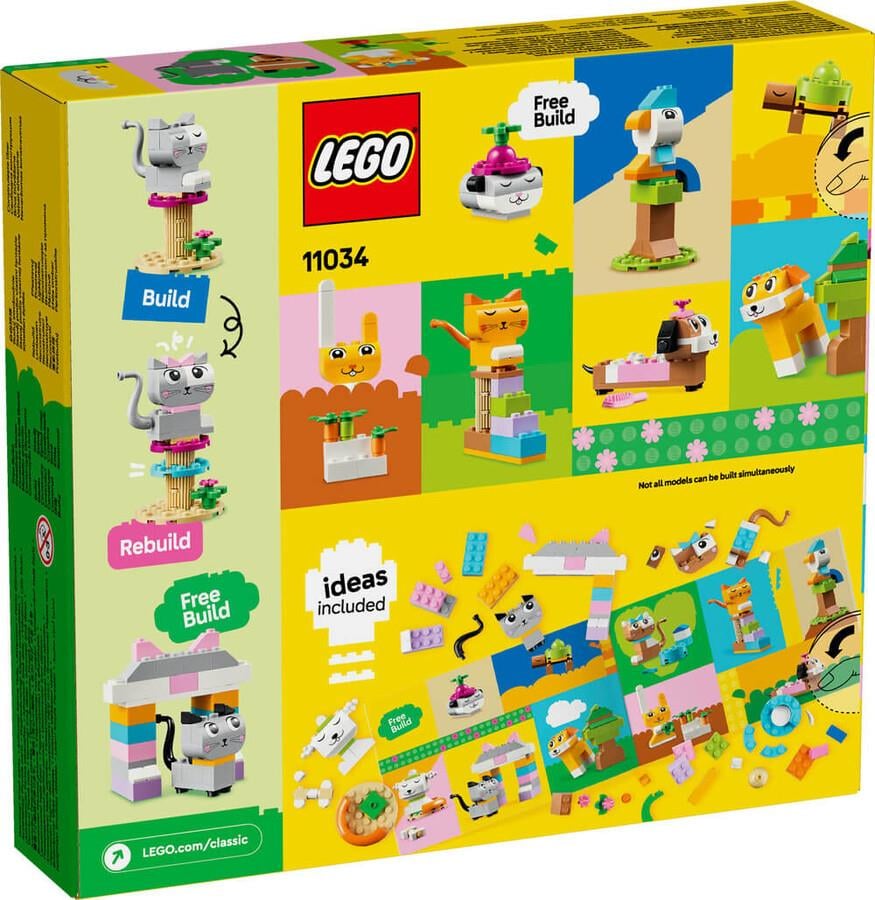 LEGO CLASSIC YARATICI EVCIL HAYVANLAR 11034 Diğer LMC11034