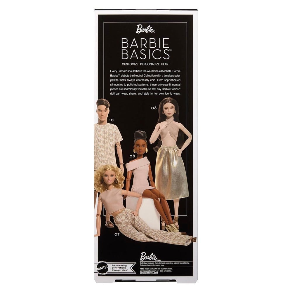 BARBIE SIGNATURE BARBIE BASICS MODEL 07 JJX26 Diğer JJX26