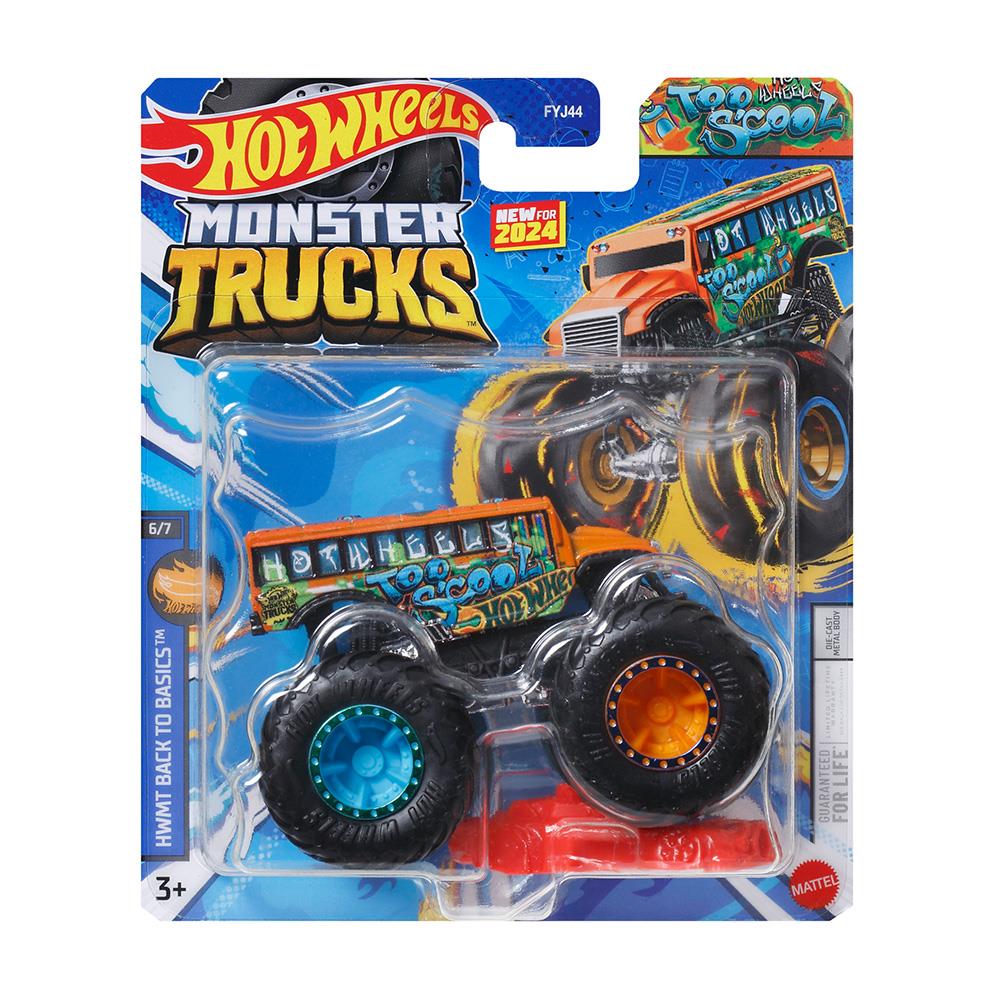 Hot Wheels 1:64 Monster Trucks Arabalar Tod School FYJ44-HTM41 Hot Wheels HTM41