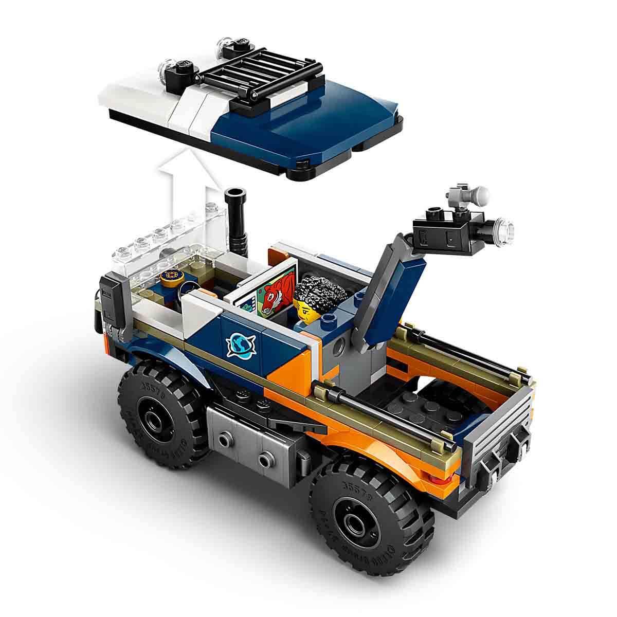 LEGO CITY ORMAN KASIFININ ARAZI KAMYONU 60426 Diğer LSC60426