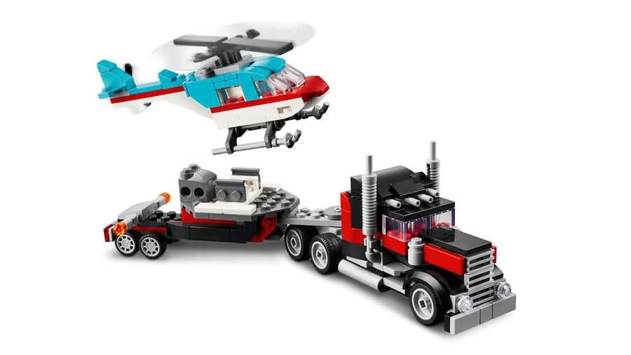 LEGO® CREATOR HELIKOPTERLI ACIK KASA KAMYON 31146 Diğer LMC31146