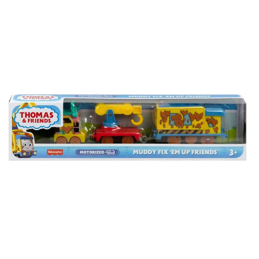 Thomas ve Arkadaşları Büyük Tekli Tren Eğlenceli Karakterler Muddy Fix-Em HFX92-HHN43 Thomas Friends HHN43