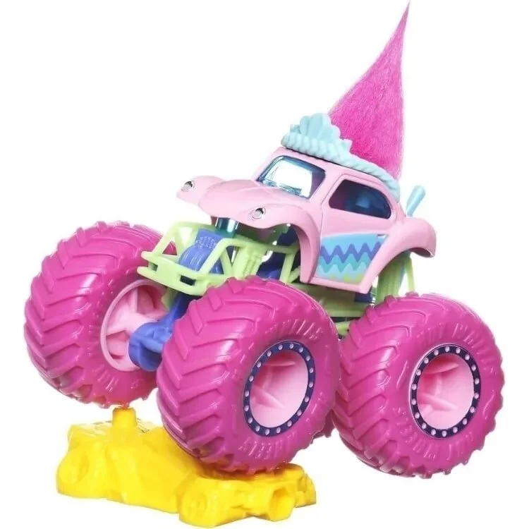 Hot Wheels Monster Trucks 1:64 Arabalar Trolls Bard Together Poppy FYJ44-HVH72 Hot Wheels HKM46
