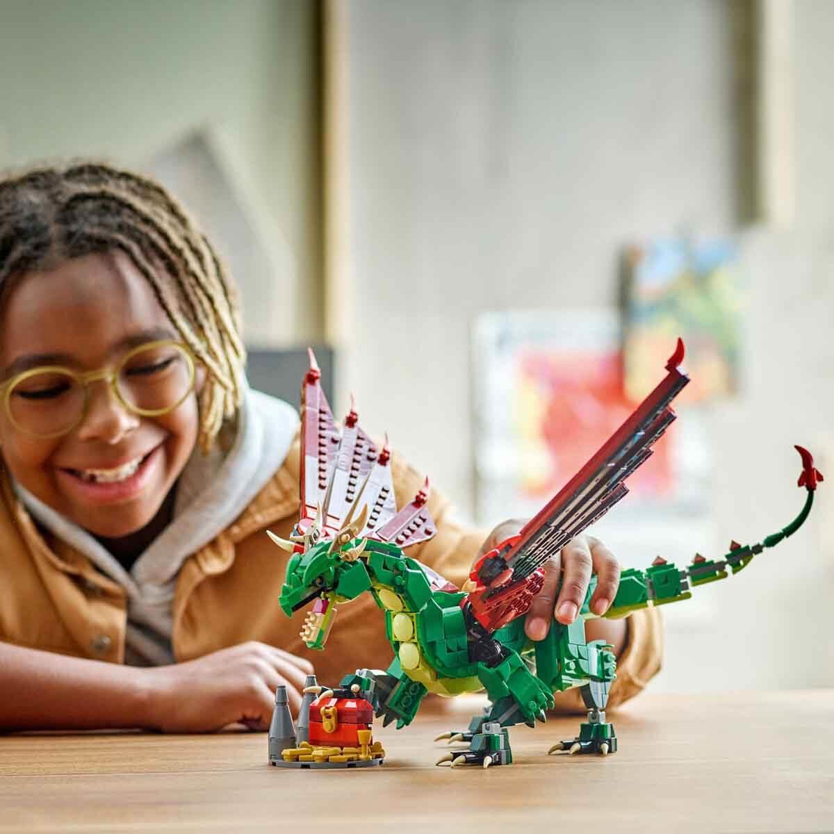 LEGO CREATOR 3’U 1 ARADA ORTA CAG EJDERHASI 31161 Diğer LMC31161