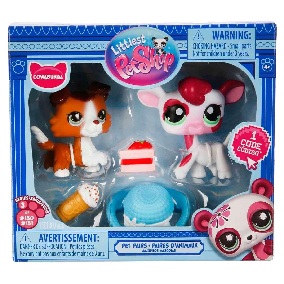 LITTLEST PET SHOP MINISLER 2LI FIGUR SETI S3 COWABANGA Diğer S01006230 625