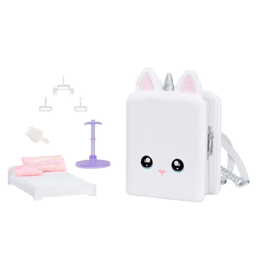 NA! NA! NA! SURPRISE 3 IN 1 BACKPACK BEDROOM UNICORN PLAYSET WHITNEY SPARKLES INA592365 Diğer INA592365