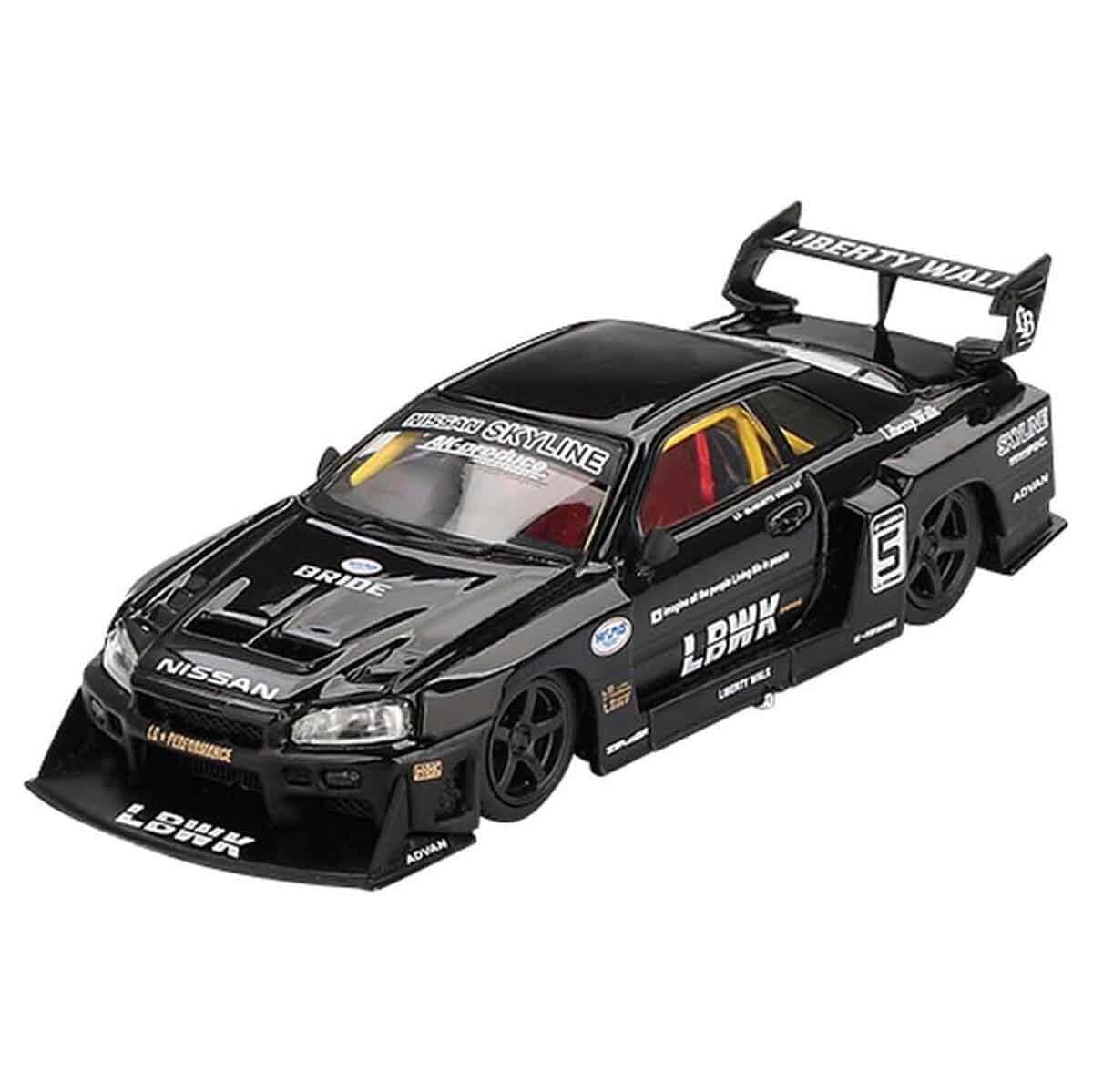 MINI GT 1:64 NISSAN LB ER34 SUPER SILHOUETTE MGT00844 Diğer MGT00844
