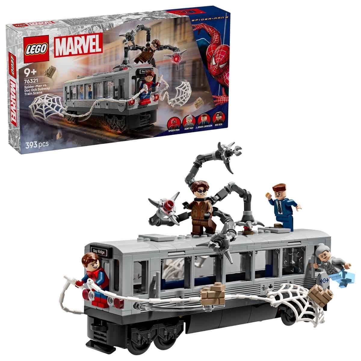 LEGO MARVEL ORUMCEK ADAM ILE DOKTOR OKTOPUS METRO SAHNESI 76321 Diğer LSS76321