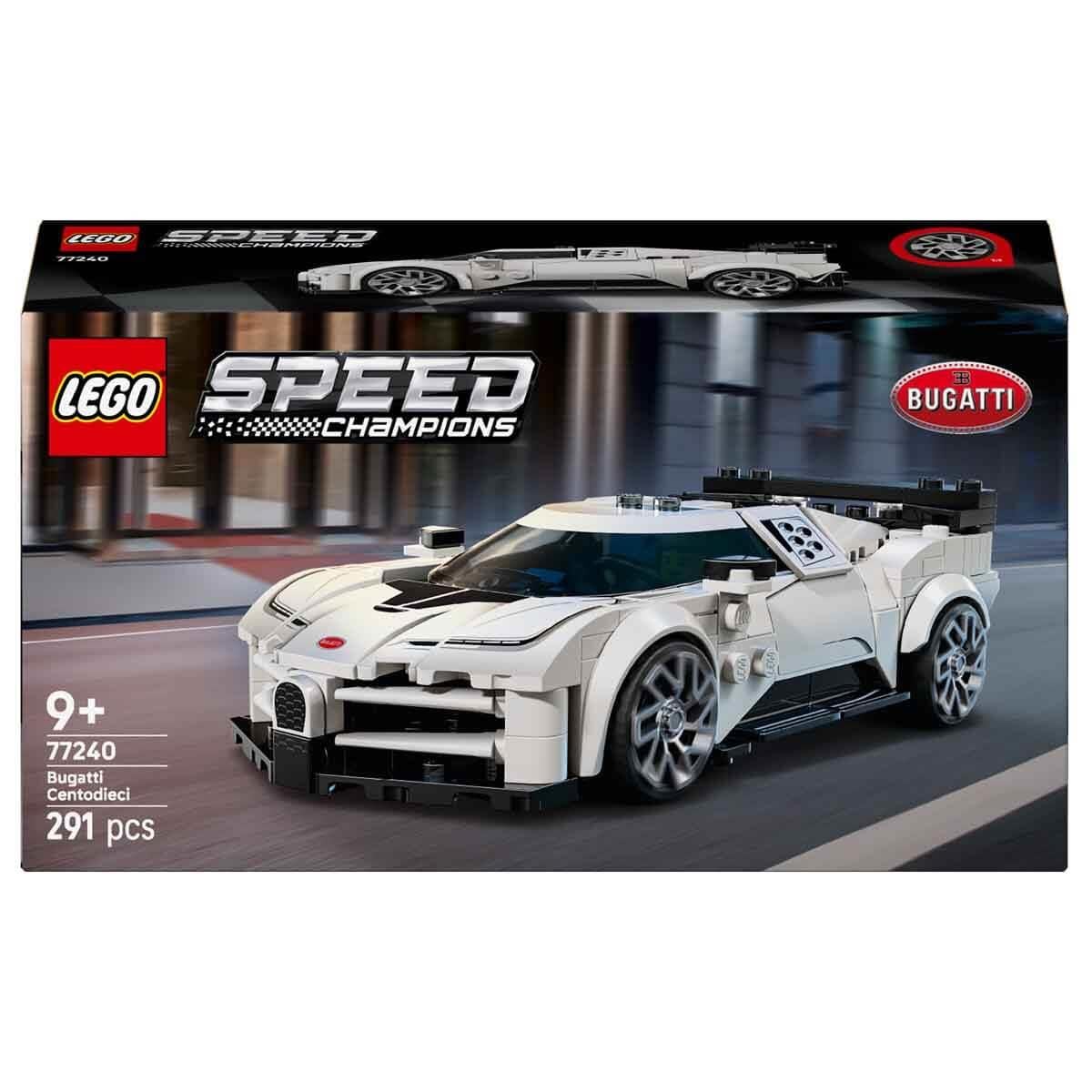 LEGO SPEED CHAMPIONS BUGATTI CENTODIECI HIPER SPOR ARABA 77240 Diğer LSR77240
