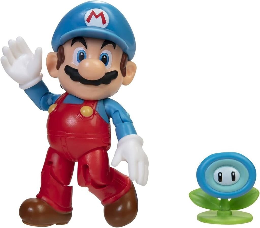 NINTENDO SUPER MARIO FIGURU BUZ MARIO VE CICEK 10 CM 13254 Diğer NESL 13254