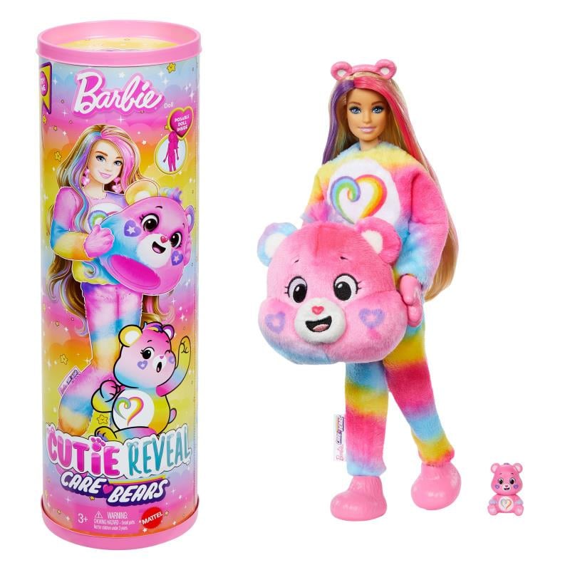 Barbie Cutie Reveal Care Bears Bebek ve Aksesuarları Serisi 2 JFV59-JFV60 Barbie JFV60