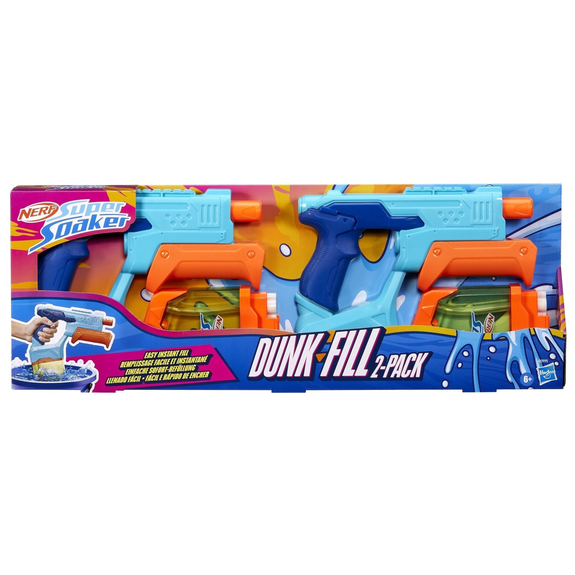 Nerf Super Soaker 2'li Dunk Fill G0995 Nerf G0995