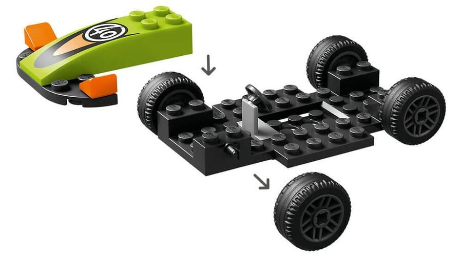 LEGO CITY YESIL YARIS ARABASI 60399 Diğer LSC60399