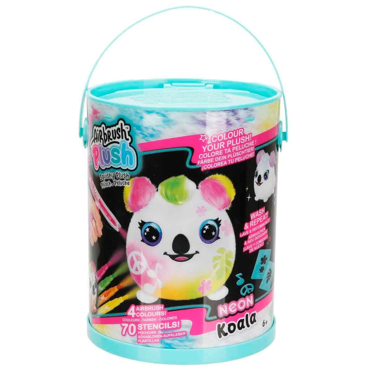 AIRBRUSH PELUS NEON BOYAMA SETI KOALA MAVI KUTU Diğer S00045523 M