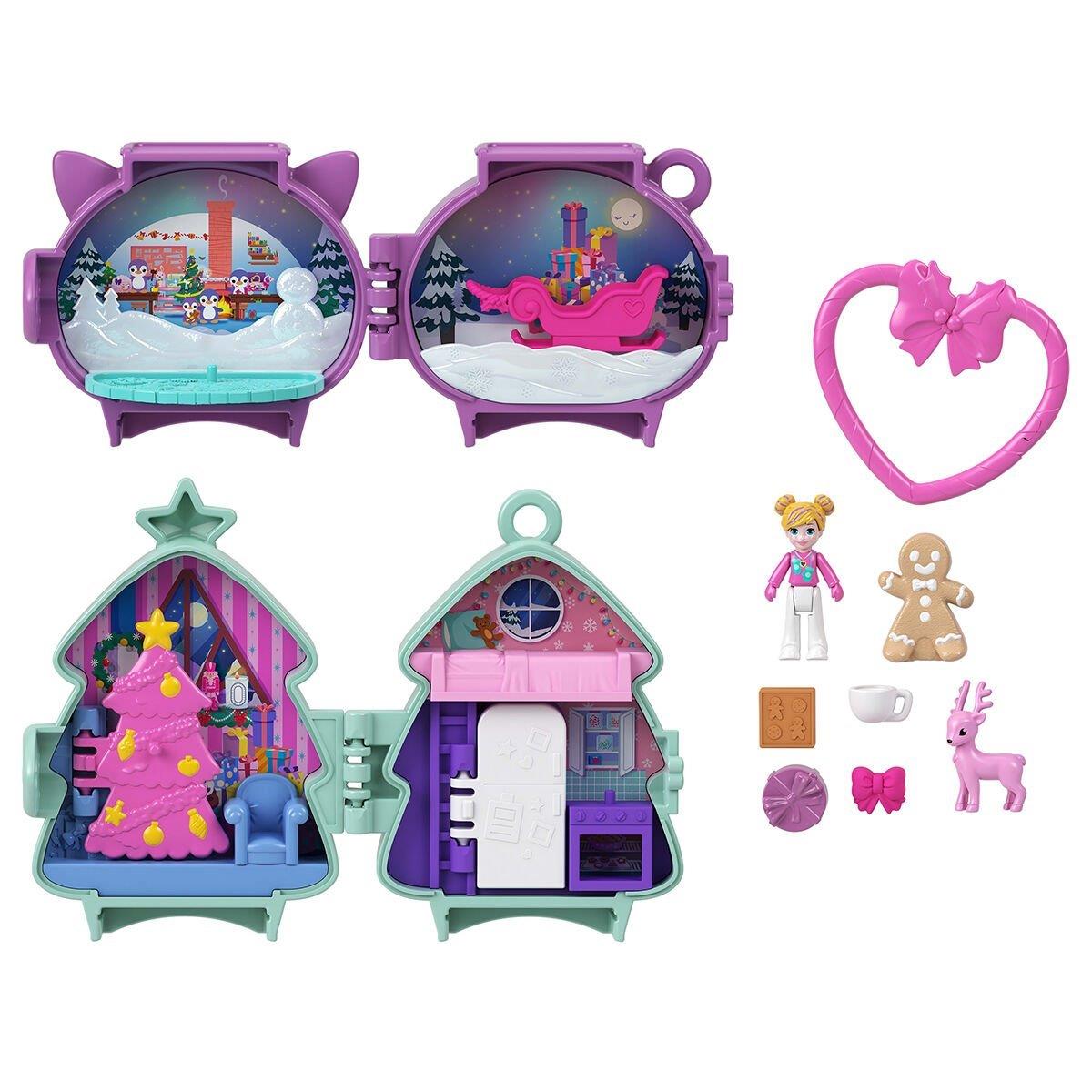 POLLY POCKET SEVIMLI YILBASI OYUN SETI JGM53 Diğer JGM53