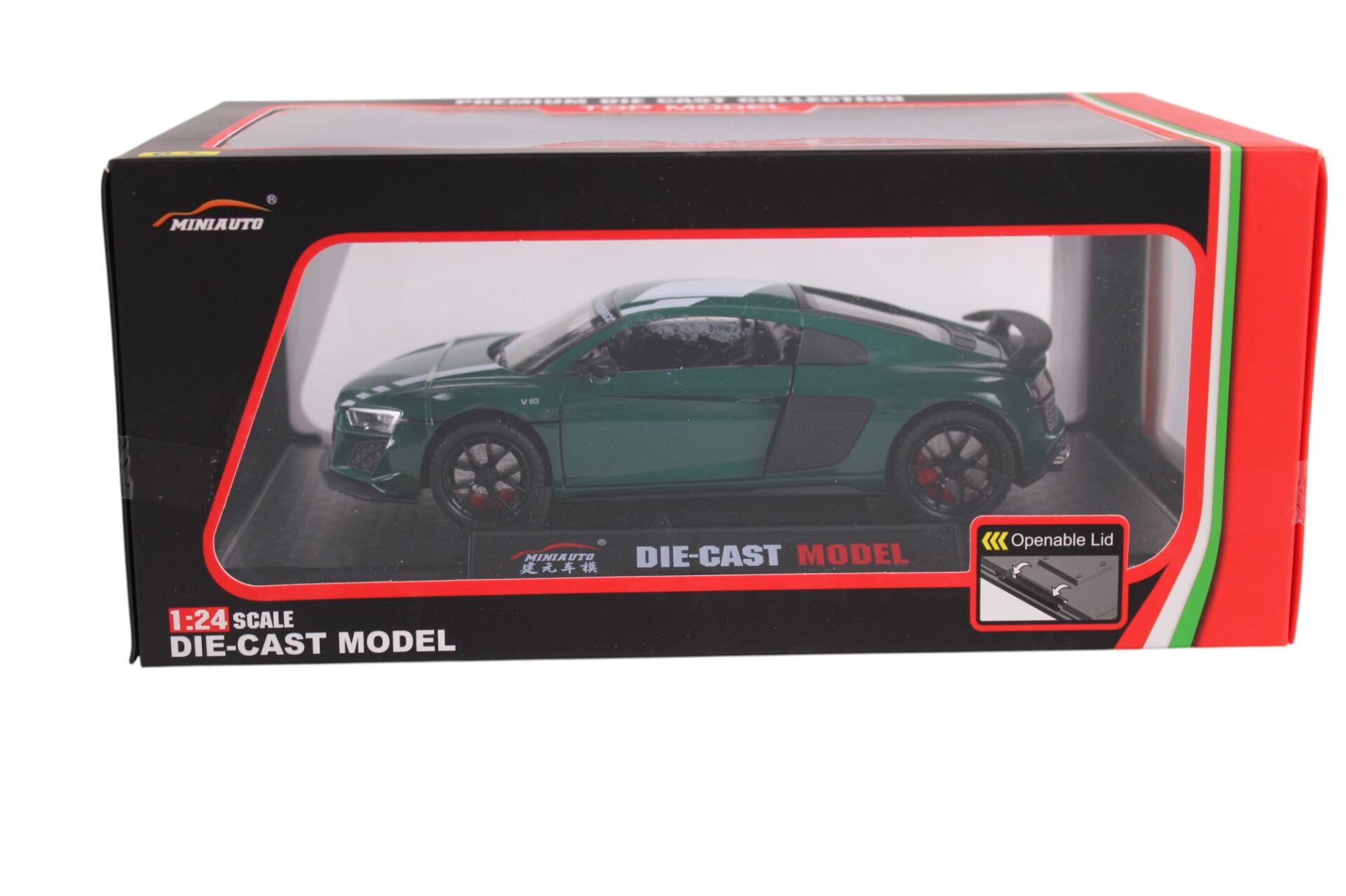 Audi 1:24 Işıklı Sesli Kutulu DC24273 Kızılkaya KZL DC24273