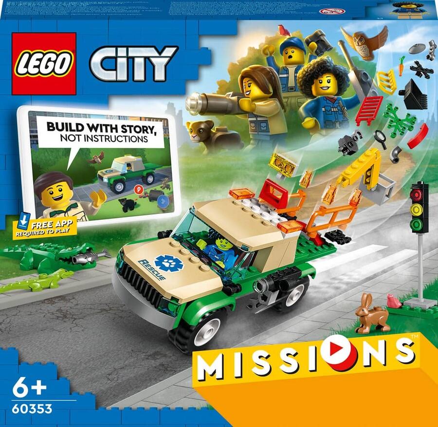LEGO CITY VAHSI HAYVAN KURTARMA GOREVLERI 60353 Diğer LSC60353