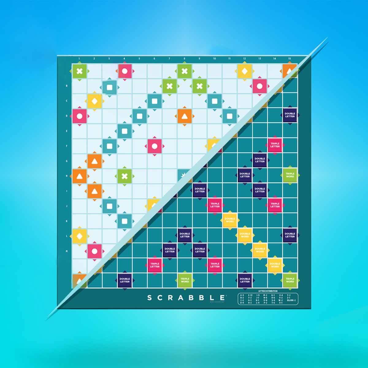 SCRABBLE CLASSIC 2SI 1 ARADA INGILIZCE HWD43 Diğer HWD43