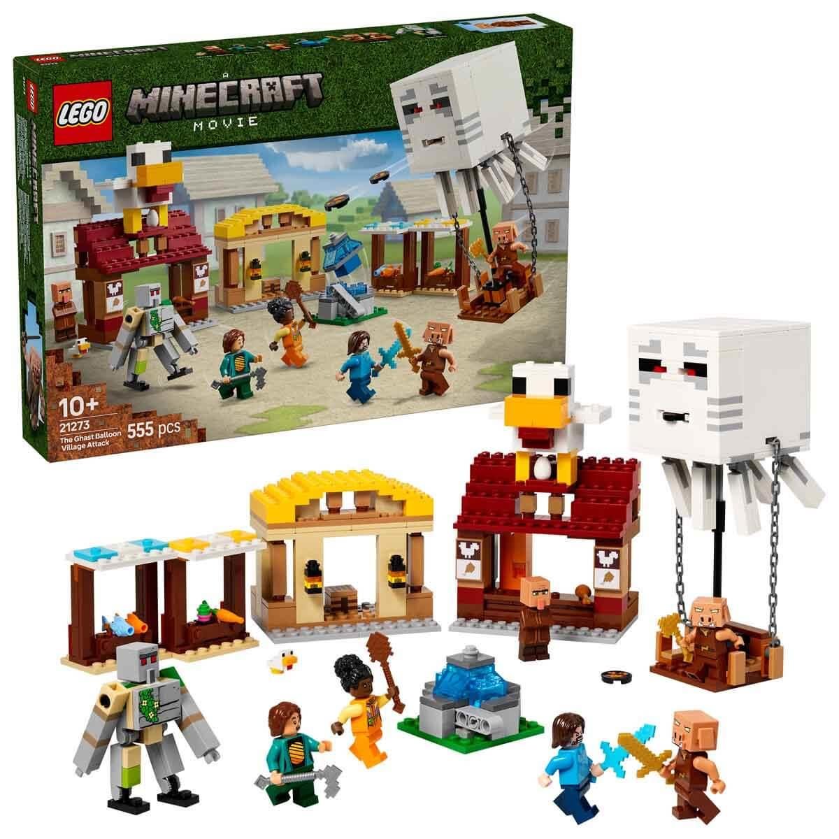 LEGO MINECRAFT HORTLAK BALON KOY SALDIRISI 21273 Diğer LMN21273