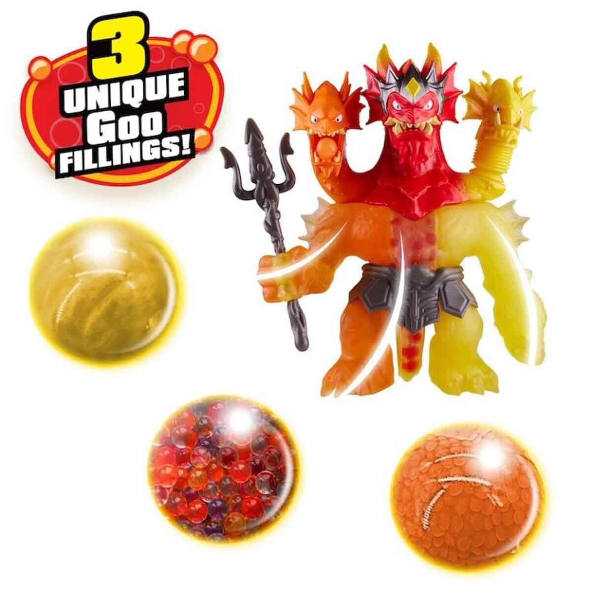 GOOJITZU 3IN1 SESLI VE ISIKLI STRETCH STRIKERS KING HYDRA FIGURU GJT56000 Goojitzu GJT56000