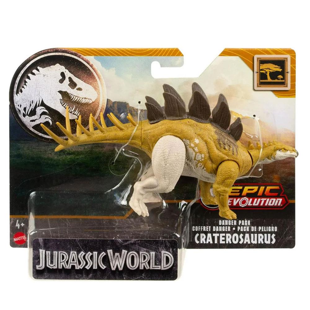 JURASSIC WORLD TEHLIKELI DINOZOR PAKETI CRATEROSAURUS HLN49-HTK52 Diğer HTK52