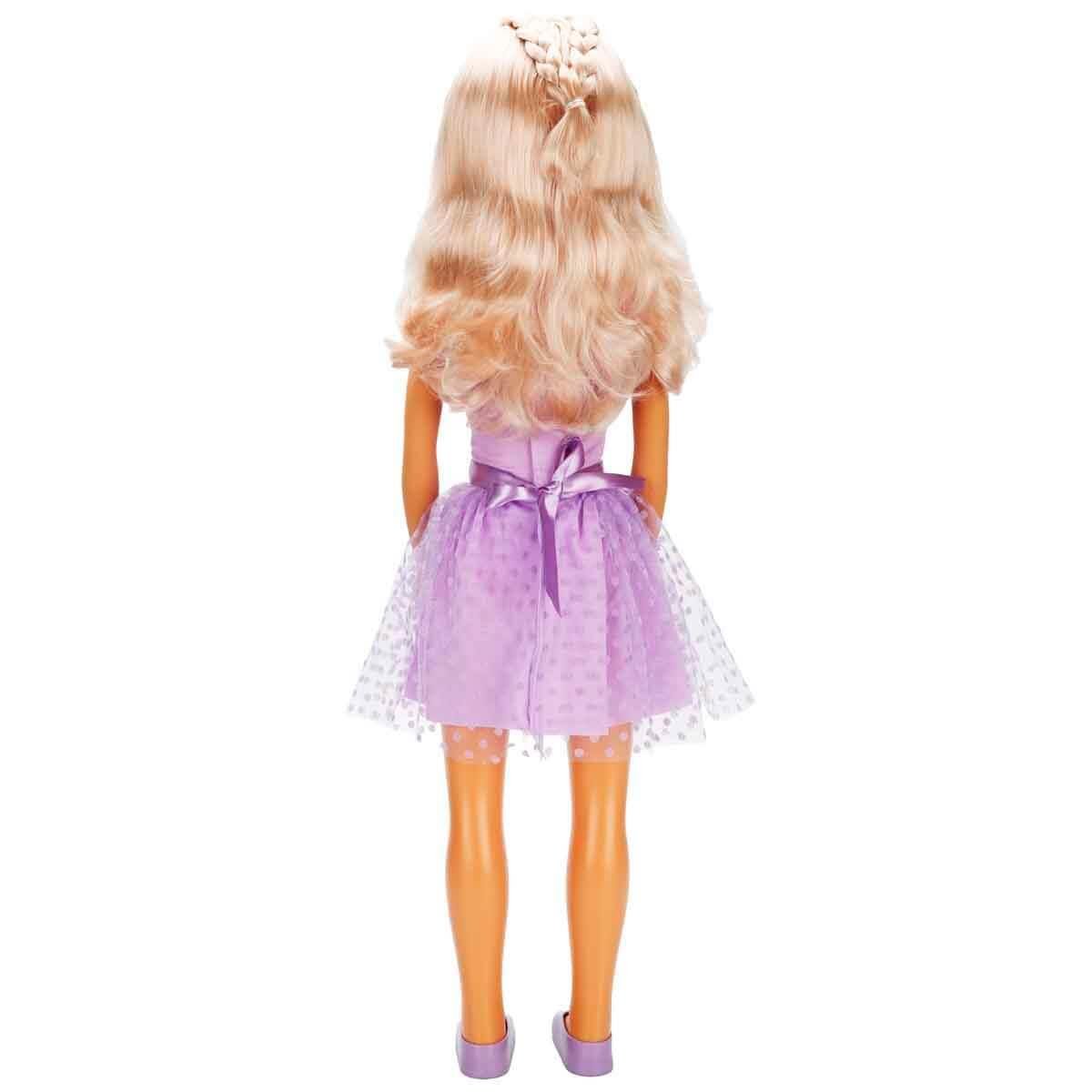 Yürüyüş Arkadaşım Clara Party 80 cm - Mor Elbiseli Sunman S00003532 MR
