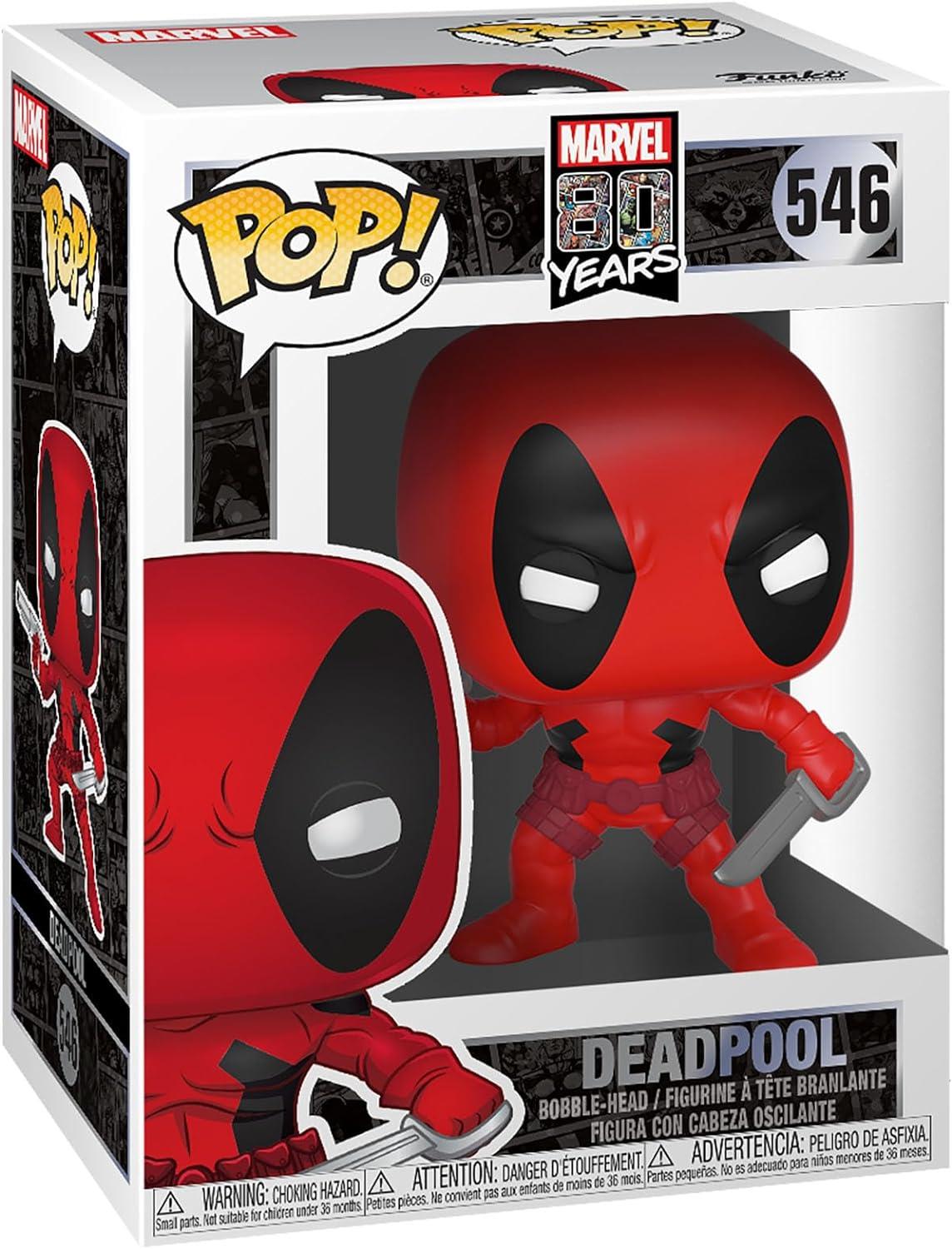 Funko Pop Marvel 80Th First Appearance Deadpool Le Figure 44154 Funko Pop NITA 44154