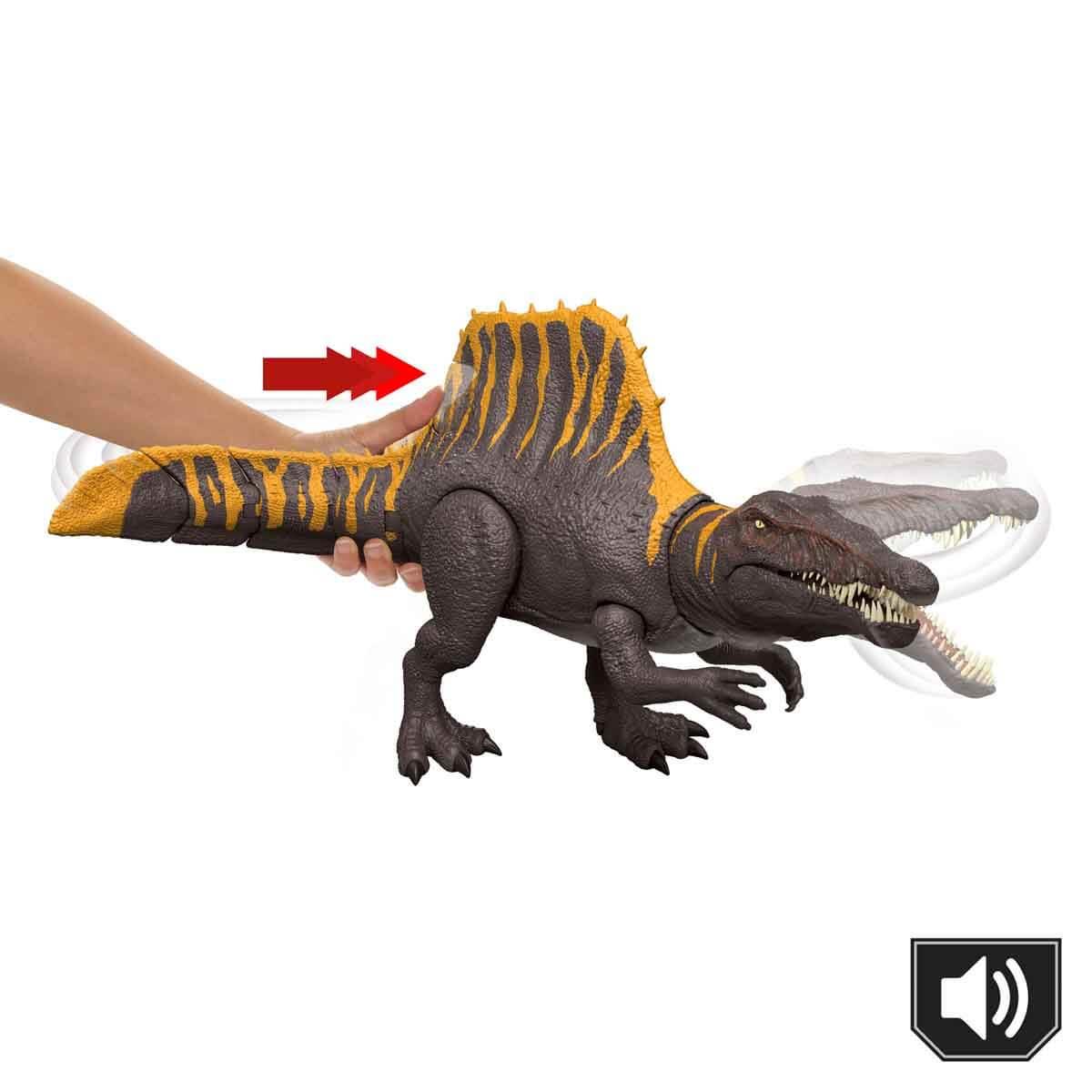 JURASSIC WORLD SESLI SPINOSAURUS FIGURU 55 CM HGB56 Diğer JGB56