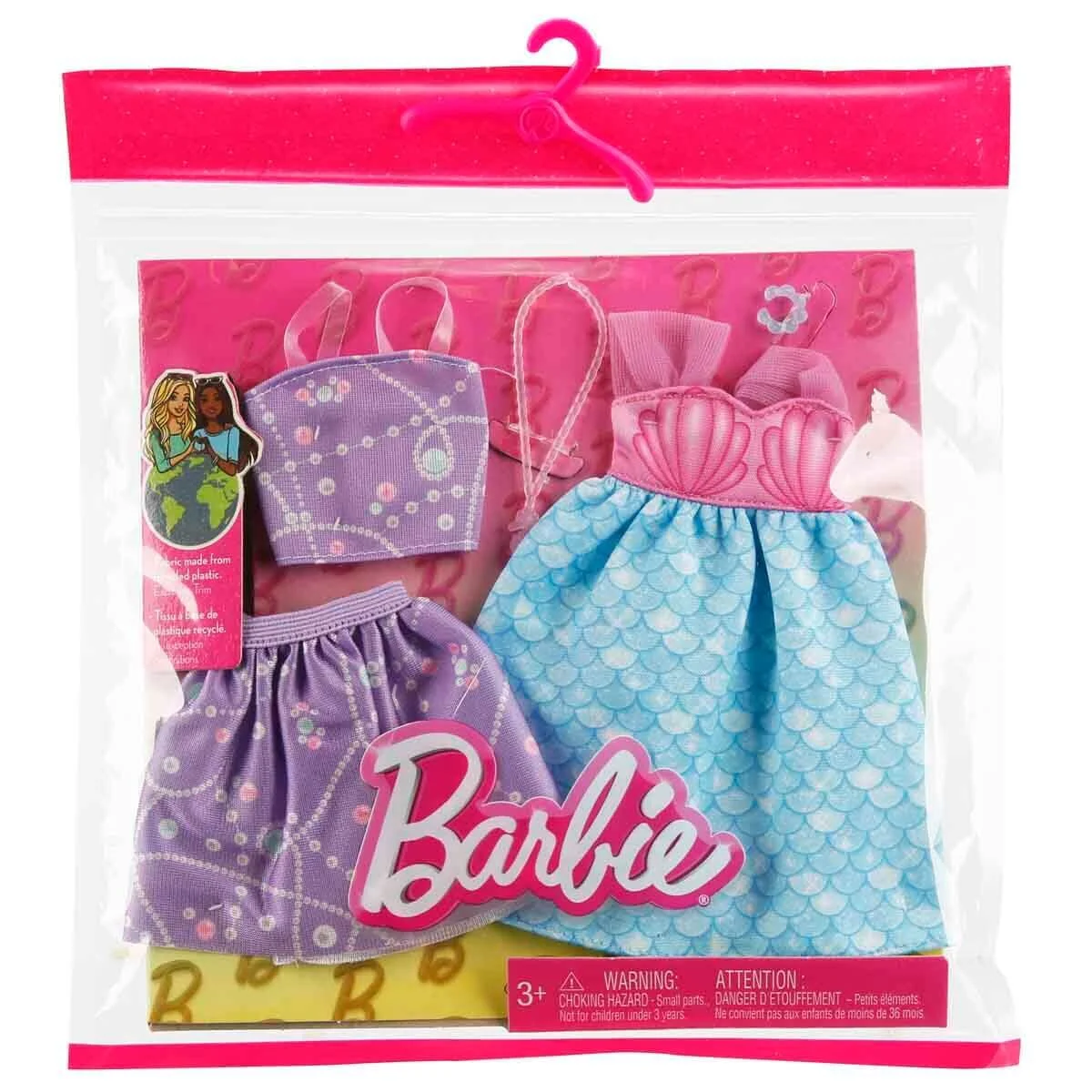BARBIE NIN KIYAFET KOLEKSIYONU 2 LI PAKETLER GWF04-HRH44 Diğer HRH44